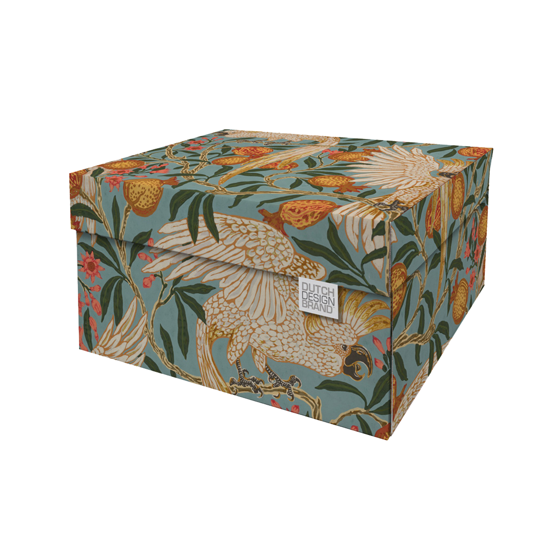 Cockatoo & Pomegranate Storage Box