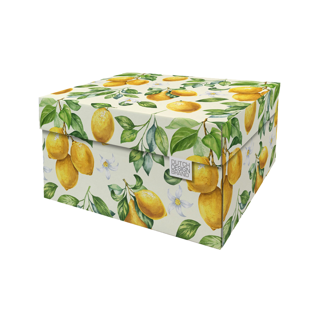 Boîte de rangement Citrons (Lemons) Noël