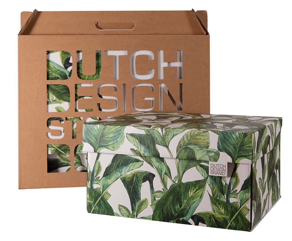 grillen Omgeving droog Dutch Design Brand | Leaves Storage Box Classic | opbergdoos | FSC karton