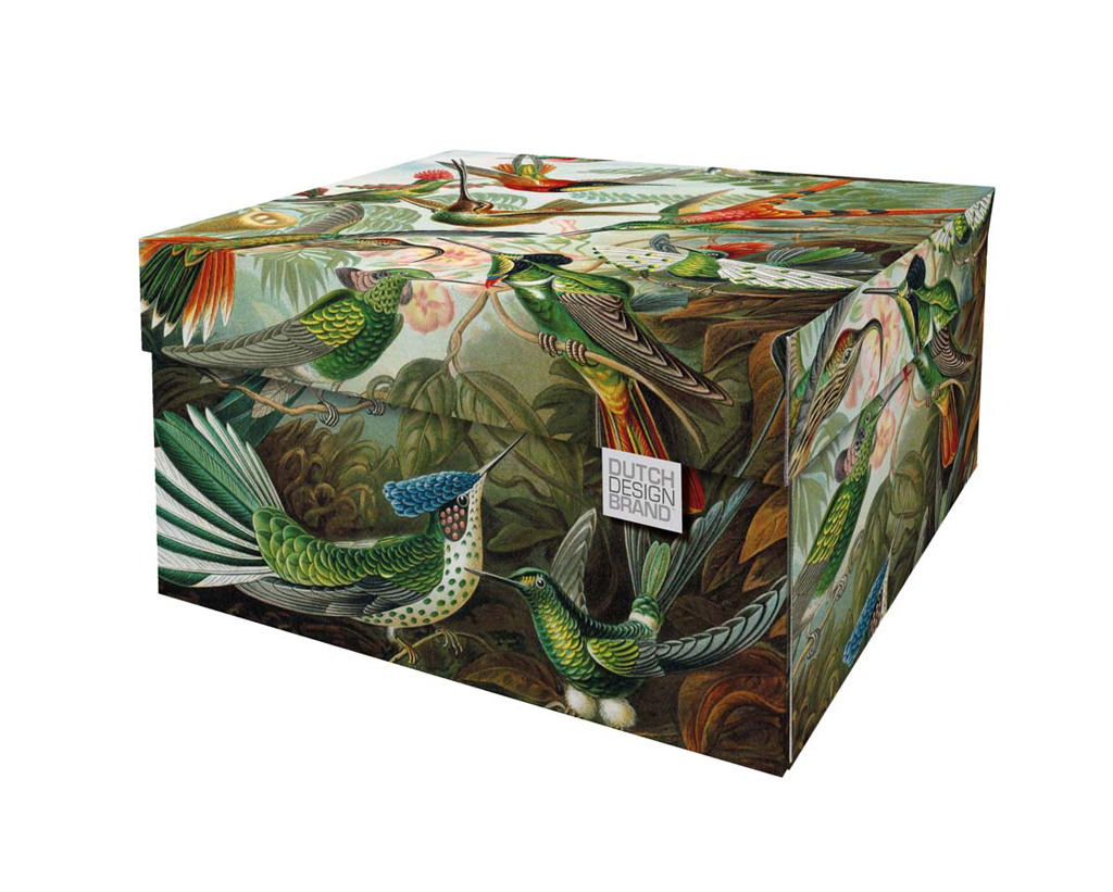 Troosteloos Klokje Uitdrukking Dutch Design Brand | Art of Nature Storage Box Classic | opbergdoos | FSC  karton
